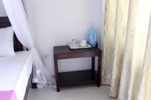 Sakura Calm Rest房間的床