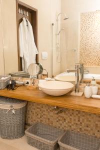 Ένα μπάνιο στο Cluj Lux Apartment Unirii