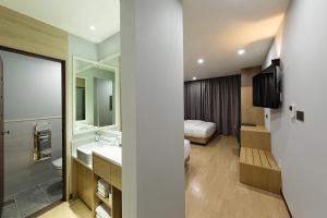 Postel nebo postele na pokoji v ubytování Notte La Mia Hotel