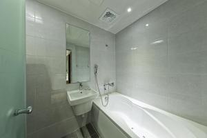 Koupelna v ubytování Notte La Mia Hotel