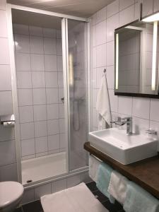 Koupelna v ubytování Haus Stabentheiner