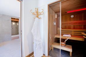 Postel nebo postele na pokoji v ubytování Hotel Schrofenstein