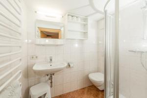 Koupelna v ubytování Kolping-Ferienhaus