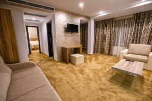 Posezení v ubytování Hotel Andon Angelov