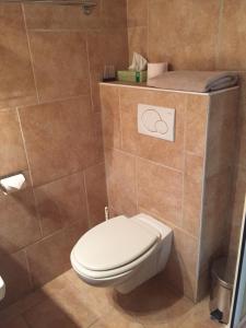 Koupelna v ubytování Hotel Prélude