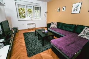 Posezení v ubytování Square Vanilla Apartments