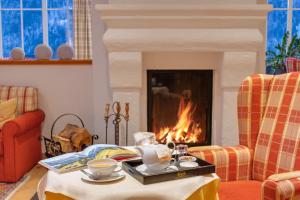 Posezení v ubytování Berg-Spa & Hotel Zamangspitze
