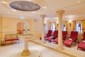 Posezení v ubytování Berg-Spa & Hotel Zamangspitze