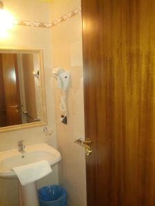 A bathroom at Hotel Il Malandrone