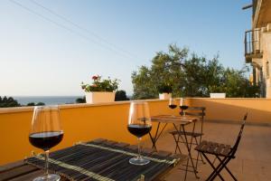 Balkón nebo terasa v ubytování Casale Belvedere vista mare