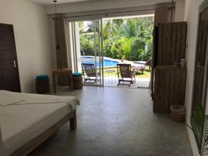 Voodi või voodid majutusasutuse Jippie The Villa toas