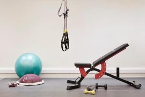 Fitness centrum a/nebo fitness zařízení v ubytování SENTIDO Apollo Palace
