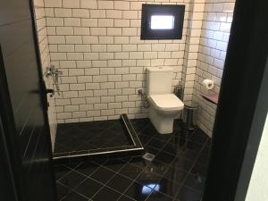 Koupelna v ubytování Studio Theano