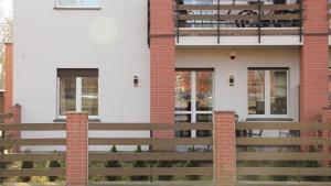 Balkon lub taras w obiekcie Lux Garden Apartment