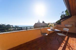 A balcony or terrace at Bibi Home