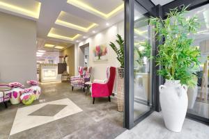 Posezení v ubytování Hotel Tiffany