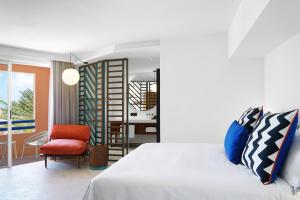 Letto o letti in una camera di SALT of Palmar, an adult-only boutique Hotel