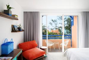 Letto o letti in una camera di SALT of Palmar, an adult-only boutique Hotel