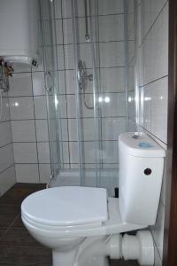 Kúpeľňa v ubytovaní Domki Tanie Spanie