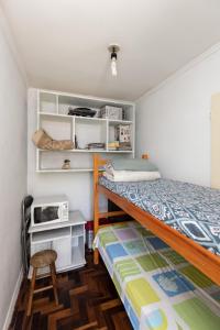 Katil atau katil-katil dalam bilik di Apartamento Jardim Botânico 3 quartos 3 vagas para carro