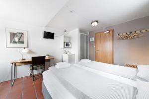 Letto o letti in una camera di Eric the Red Guesthouse