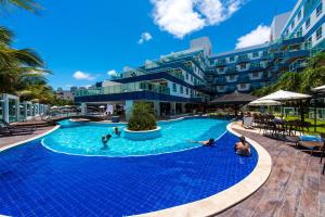 Bazén v ubytování Coral Plaza Apart Hotel nebo v jeho okolí