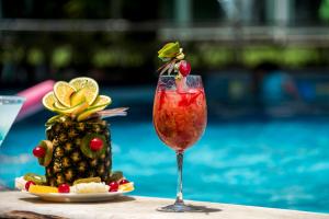 Nápoje v ubytování Coral Plaza Apart Hotel