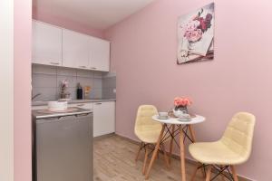 Eldhús eða eldhúskrókur á Studio Apartment Deluxe