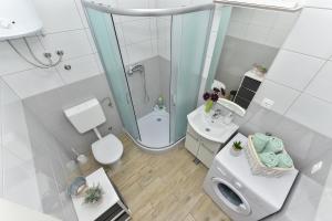 Baðherbergi á Studio Apartment Deluxe