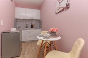 Eldhús eða eldhúskrókur á Studio Apartment Deluxe