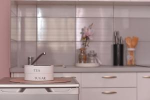 Eldhús eða eldhúskrókur á Studio Apartment Deluxe