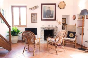 Posezení v ubytování Casa Colonica