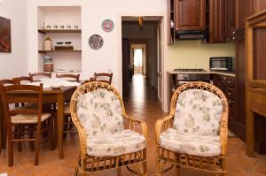 Kuchyň nebo kuchyňský kout v ubytování Casa Colonica