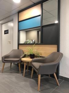 Posezení v ubytování B&B HOTEL Brive-la-Gaillarde