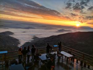 Lanskap alam di dekat resor