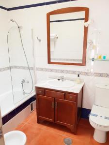 Ванная комната в Hotel las Calas
