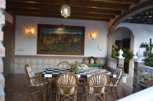Posedenie v ubytovaní Casa Los Barranquillos