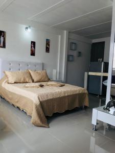 Ένα ή περισσότερα κρεβάτια σε δωμάτιο στο Maria Nancy