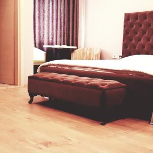 Cama o camas de una habitación en Hotel Gjilani