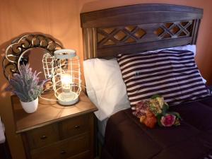 Postel nebo postele na pokoji v ubytování Apartamento La Alcancía