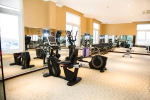 Fitnes oz. oprema za telovadbo v nastanitvi Hai Ba Trung Hotel & Spa