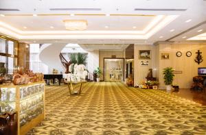 Lobbyn eller receptionsområdet på Hai Ba Trung Hotel & Spa