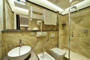Ванная комната в Hotel Lamberti
