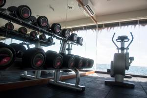 The fitness center and/or fitness facilities at Song Saa Private Island