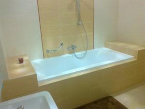 Koupelna v ubytování Penzion Iris