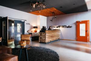 Posezení v ubytování Krögers Hotel