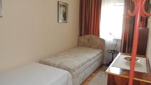 Łóżko lub łóżka w pokoju w obiekcie Appartement " Am Fasangarten "