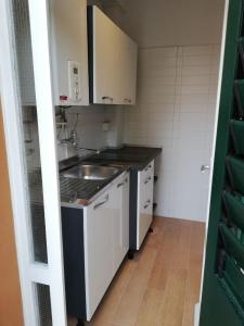 Dapur atau dapur kecil di Carlo Mayr Apartment
