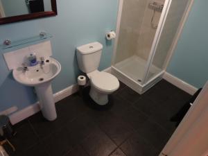 Um banheiro em Travellers Rest Motel