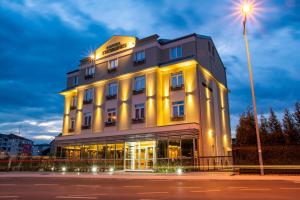 Budova, v ktorej sa hotel nachádza